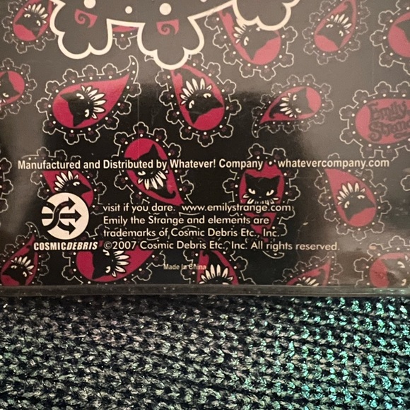 Emily The Strange Skeleton Cat Planner/Organizer  Very RARE! - Picture 9 of 11